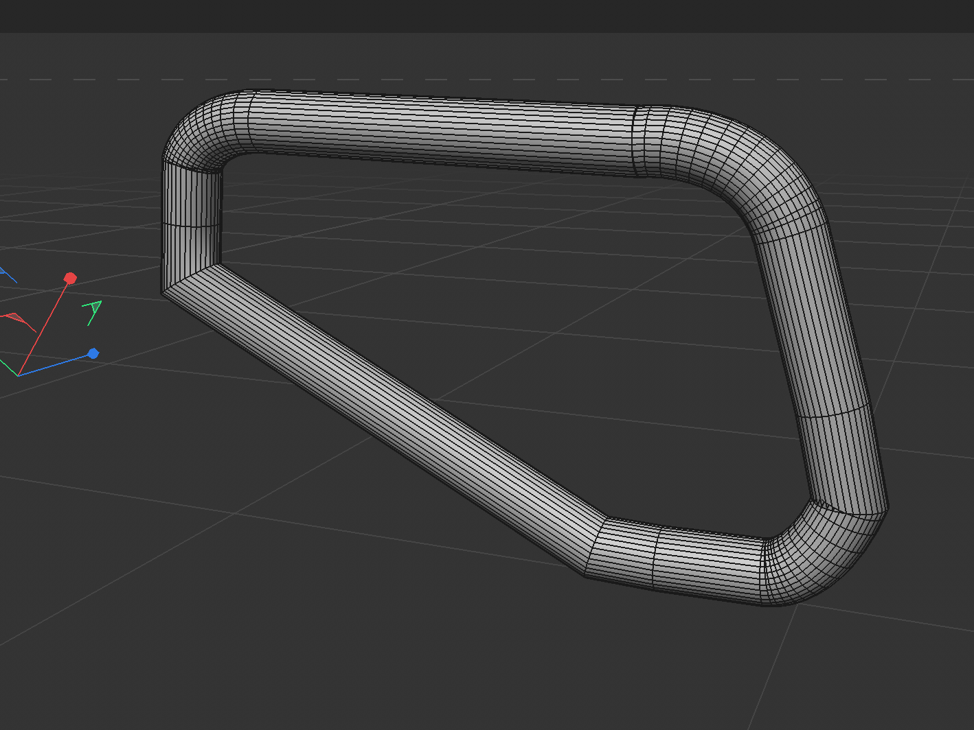 Watering can handle 3d model